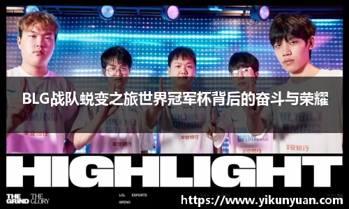 BLG战队蜕变之旅世界冠军杯背后的奋斗与荣耀